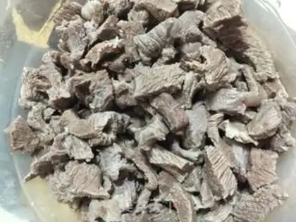 Make Splendid beef grains step 2
