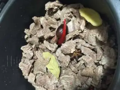 Make Splendid beef grains step 4