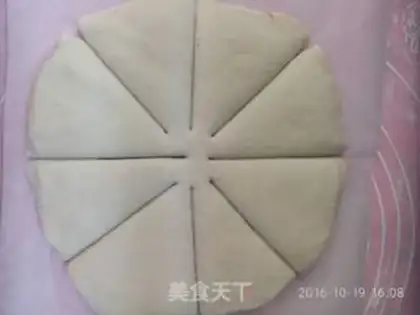 Make The potato is a flowered bread step 13