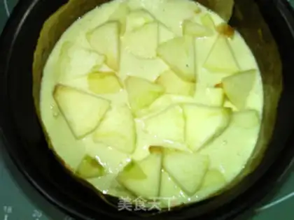 Make No sour apple cake step 10