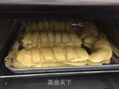 Make Improved caterpillar bread step 9