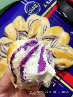 Make The potato is a flowered bread step 21