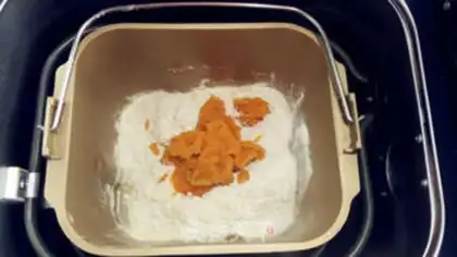 Make Carrot make-up potato bread step 0
