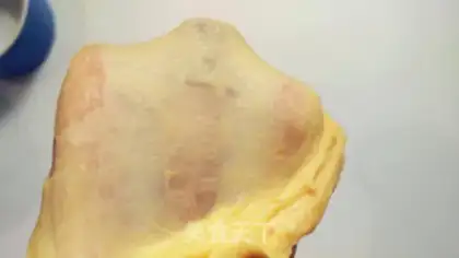 Make Carrot make-up potato bread step 1