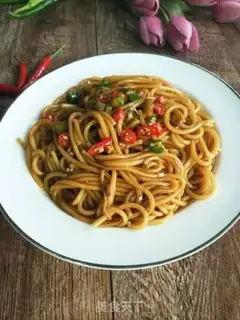 Make Spicy rice powder step 0
