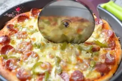 Make Sausage pizza step 15