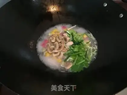 Make Mushroom conch soup step 3