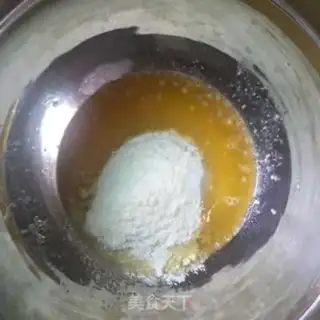 Make Grape soufflé step 1