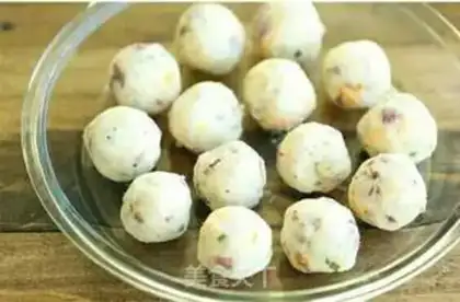 Make Maple potato ball step 2