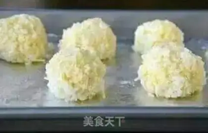 Make Maple potato ball step 3