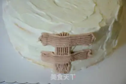 Make Butter fruit cake step 14