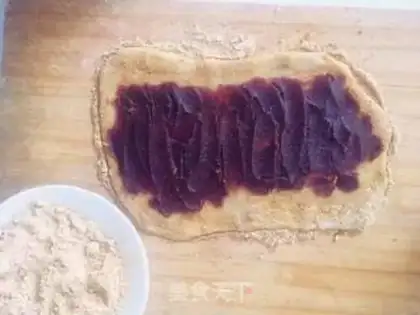 Make A handmade donkey rolls step 9