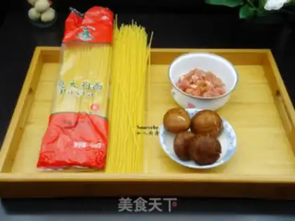 Make Spaghetti with mushrooms step 0
