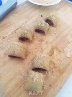 Make A handmade donkey rolls step 10
