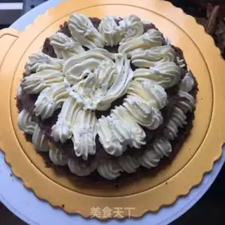 Make Black forest cake step 12
