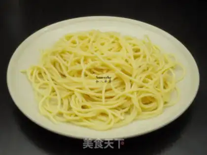 Make Spaghetti with mushrooms step 2