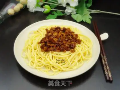 Make Spaghetti with mushrooms step 4
