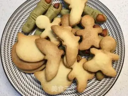 Make Halloween cookies step 10