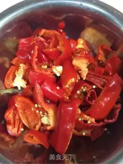 Make Fresh pepper sauce step 1