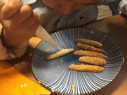 Make Halloween cookies step 16