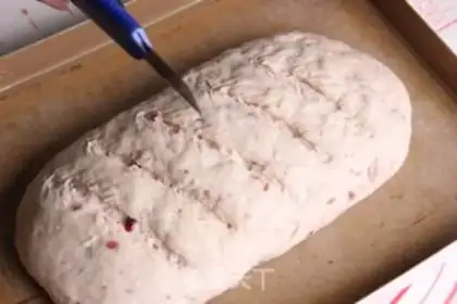 Make Cranberry bread step 6