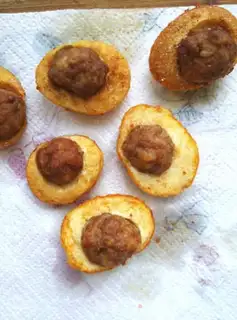 Make Gold bean egg step 5