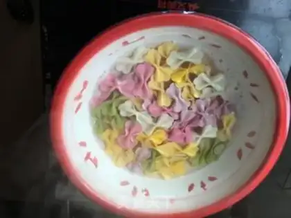 Make Black pepper beef butterflies step 8