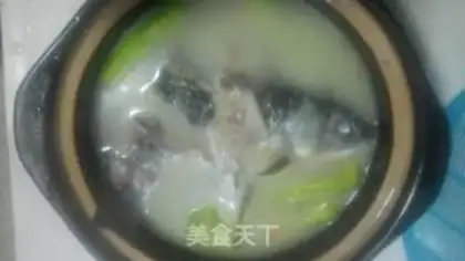 Make Suffering melon meatball fish soup step 4