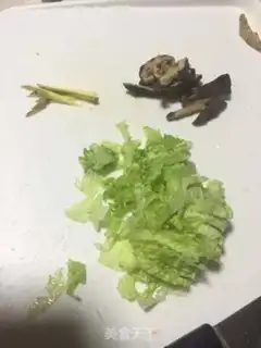 Make Porridge of mushrooms step 1