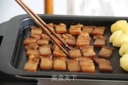 Make Korean Barbecue - Garlic fragrance step 3