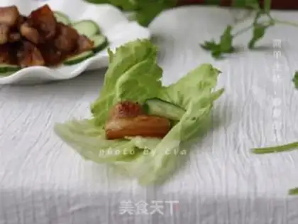 Make Korean Barbecue - Garlic fragrance step 8