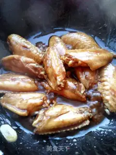 Make Honey, fried chicken wings step 5