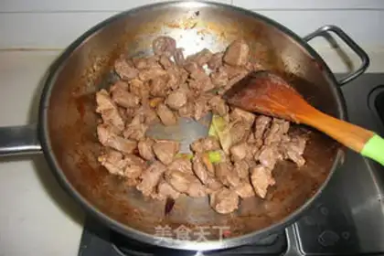 Make Red lamb noodles step 7