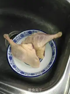 Make Salt duck leg step 1