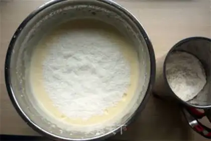 Make Chocolate cake donuts step 3