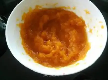 Make Coconut pumpkin snack step 1