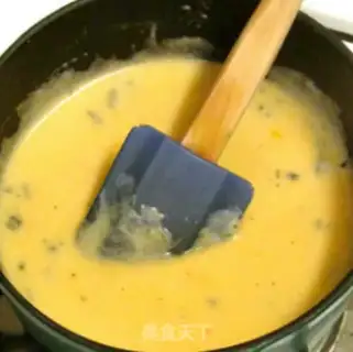 Make Ricos condensed for cheese sauce and broccoli step 1