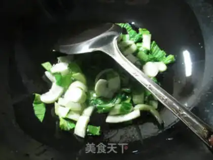 Make The cuisine makes duck blood step 2