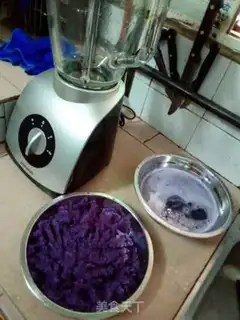 Make ♪ The blue roses of purple ♪ step 1