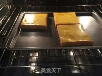 Make High calcium cheese sliced with toast step 4