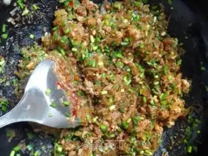 Make Fried dumplings step 11