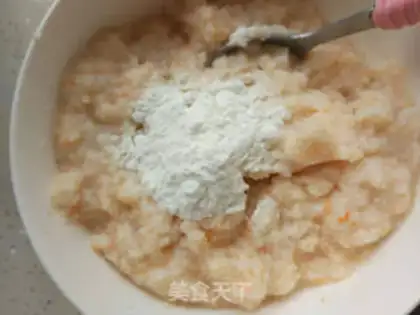 Make Gold fish eggs step 1