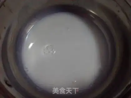 Make Cold pudding step 4