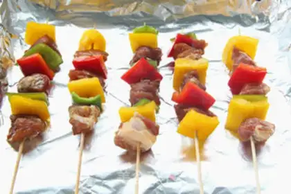 Make Pepper pork string step 5
