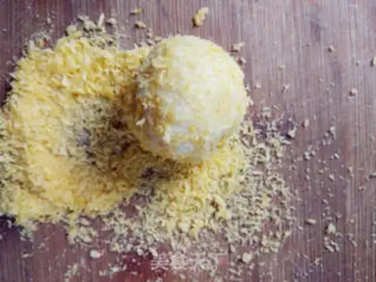 Make Gold fish eggs step 4