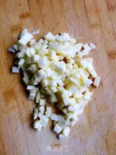 Make Apple eggcake step 3