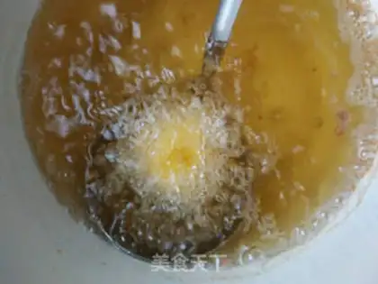 Make Gold fish eggs step 5
