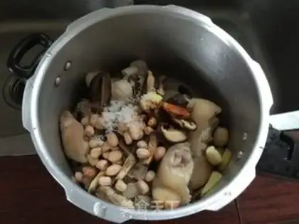 Make Mushroom peanut pig hoof step 6