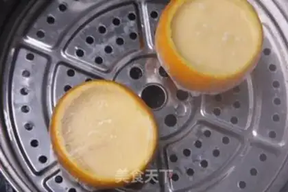Make Delicious sweet orange eggs step 7