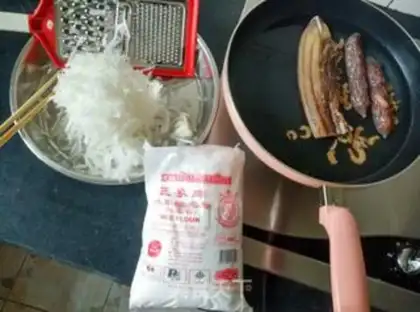 Make radish cake step 0